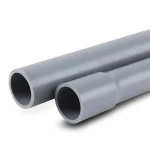 UPVC Pipes Nominal Pressure 8.6 Bar Size 1 1/2 inch Thickness 1.5 mm Gray