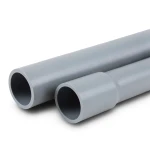 UPVC Pipes Nominal Pressure 8.6 Bar Size 2 inch Thickness 1.9 mm Gray