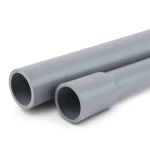 UPVC Pipes Nominal Pressure 8.6 Bar Size 4 inch Thickness 3.5 mm Gray