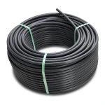 HDPE Plastic Coil Pipe Nominal Pressure 9.9 Bar PE 100 OD 110 mm SDR 13.6 Black