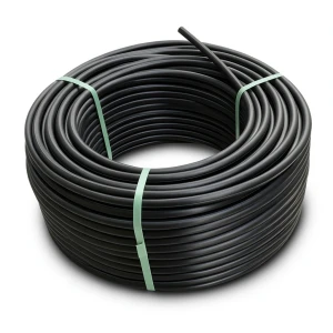 لفة أنابيب بلاستيك HDPE ضغط 9.9 بار PE 100 قطر خارجي 140 مم SDR 13.6 أسود