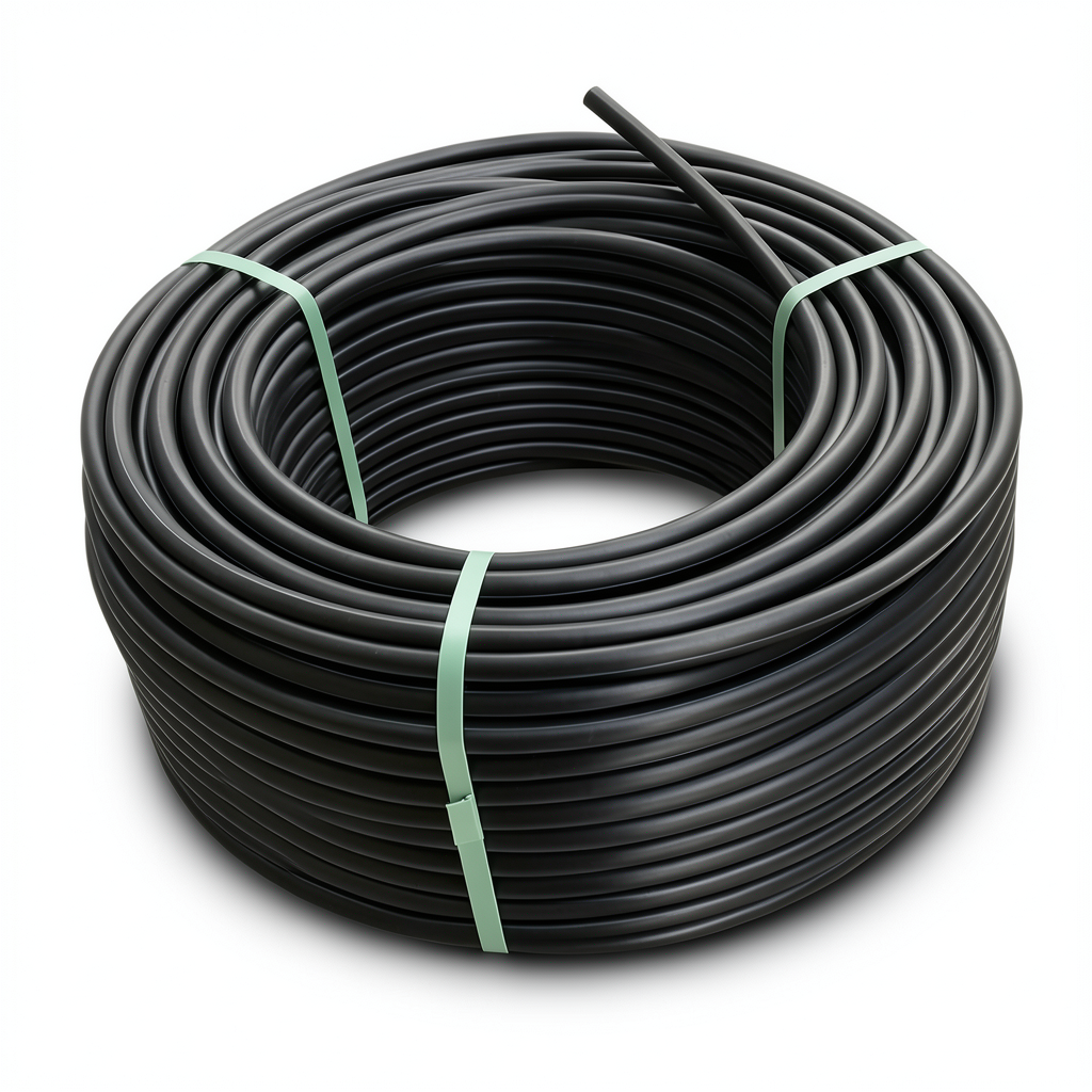 HDPE Plastic Coil Pipe PN 9.9 Bar PE 100 OD 140 mm SDR 13.6 Black