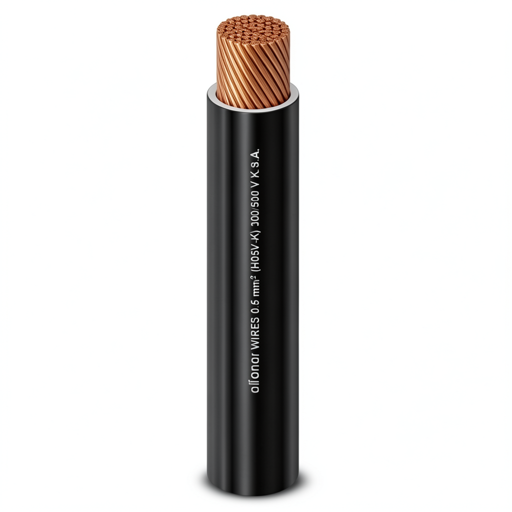 Copper Flexible Wire Conductor 120mm², 450/750V PVC Insulation | Al Fanar