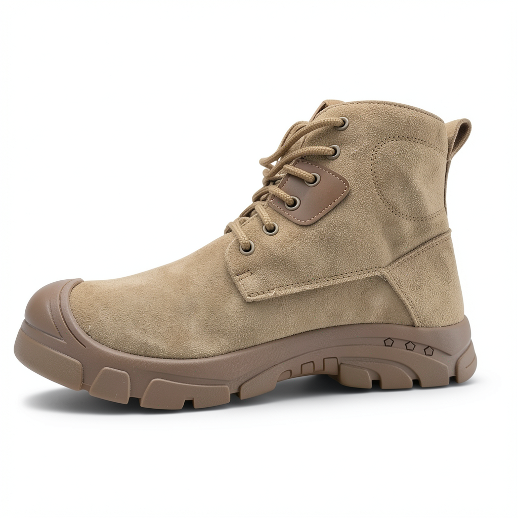 Sued Cow Leather Kevlar Safety Shoes