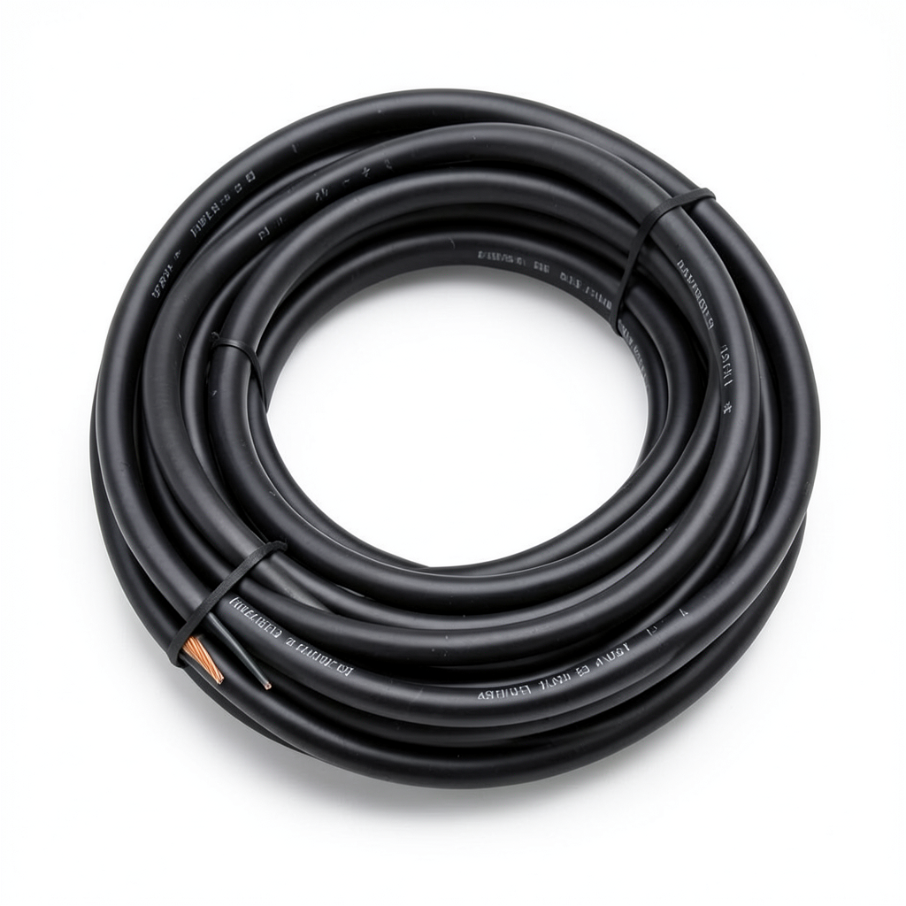 Copper Flexible Electrical Wire 240sq mm, 450/750volts, PVC Insulation, Black | Al Fanar