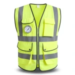 Multi Function Lime Safety Vest