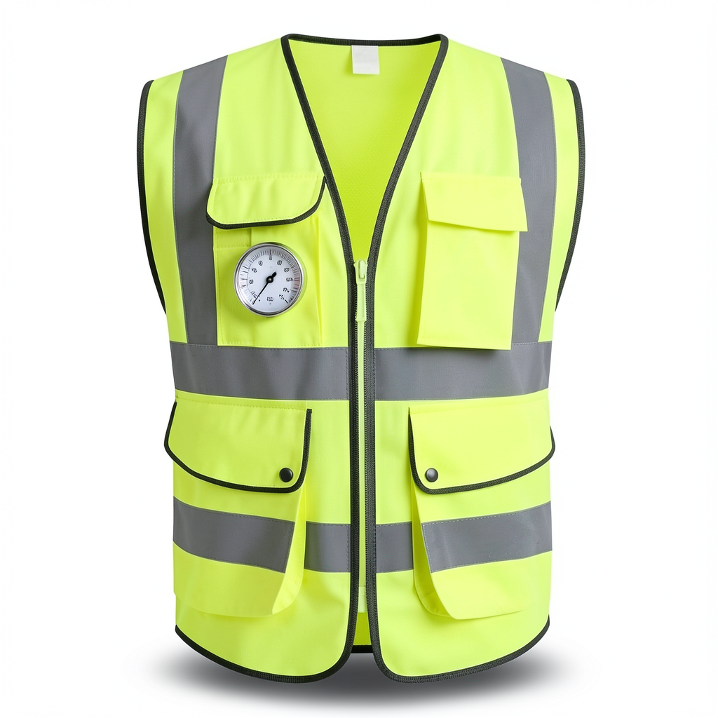 Multi Function Lime Safety Vest