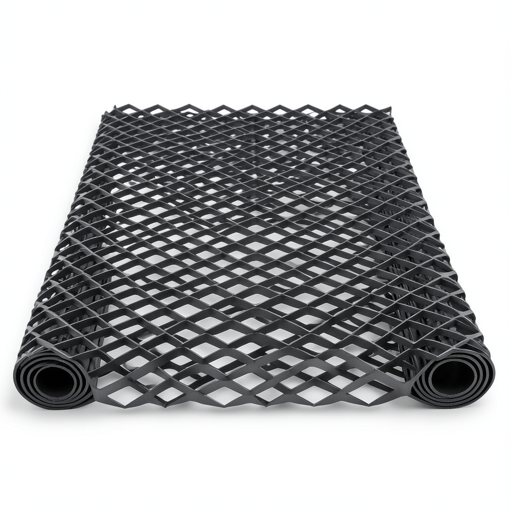 Hot Rolled Black Steel Expanded Metal Mesh Thickness 6 mm Width 2.44 m Length 4 m
