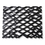 Hot Rolled Black Steel Expanded Metal Mesh Thickness 1.2 mm Width 1.22 m Length 1 m