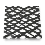 Hot Rolled Black Steel Expanded Metal Mesh Thickness 1.2 mm Width 1.22 m Length 2 m
