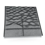 Hot Rolled Black Steel Expanded Metal Mesh Thickness 1.2 mm Width 1.22 m Length 3 m