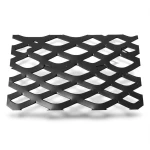 Hot Rolled Black Steel Expanded Metal Mesh Thickness 1.2 mm Width 1.22 m Length 2 m