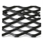 Hot Rolled Black Steel Expanded Metal Mesh Thickness 1.2 mm Width 1.22 m Length 4 m