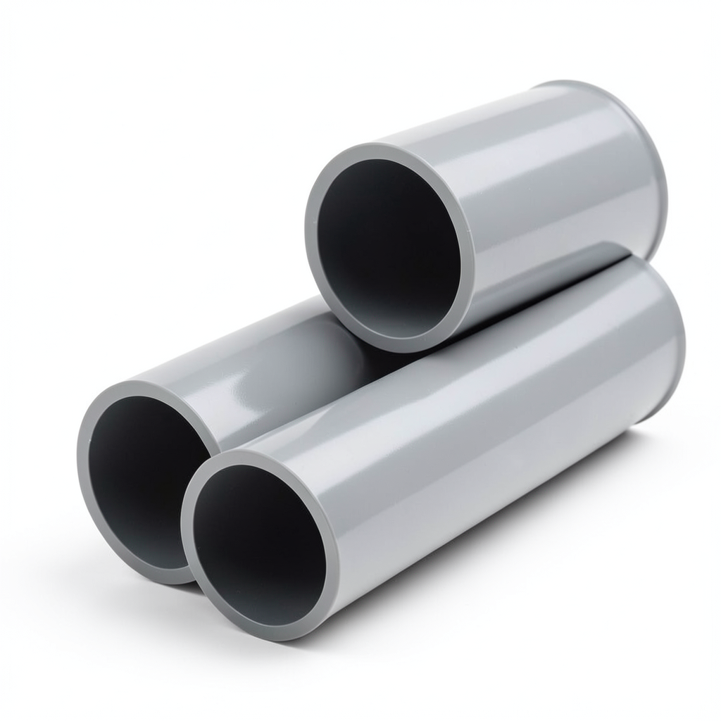 UPVC Pipe Class 5 Outside Diameter 75 mm Thickness 5.6 mm Gray Color