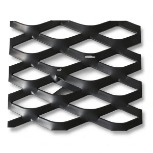 Hot Rolled Black Steel Expanded Metal Mesh Thickness 1.2 mm Width 1.22 m Length 6 m