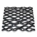 Hot Rolled Black Steel Expanded Metal Mesh Thickness 1.4 mm Width 1.22 m Length 3 m