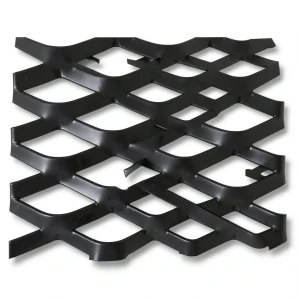 Hot Rolled Black Steel Expanded Metal Mesh Thickness 1.4 mm Width 1.22 m Length 2 m