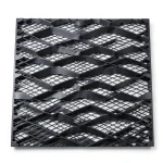 Hot Rolled Black Steel Expanded Metal Mesh Thickness 6 mm Width 2.44 m Length 7 m