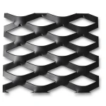 Hot Rolled Black Steel Expanded Metal Mesh Thickness 1.4 mm Width 1.22 m Length 7 m