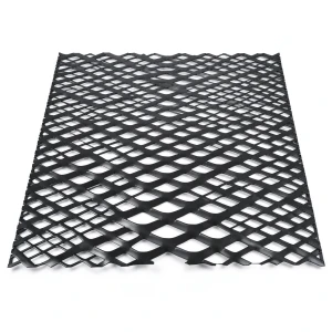 Hot Rolled Black Steel Expanded Metal Mesh Thickness 1.2 mm Width 1.22 m Length 1 m