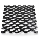 Hot Rolled Black Steel Expanded Metal Mesh Thickness 1.4 mm Width 1.22 m Length 5 m