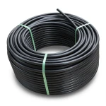 HDPE Plastic Coil Pipe PN 9.9 Bar PE 100 OD 63 mm SDR 13.6 Black