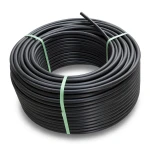 HDPE Plastic Coil Pipe Nominal Pressure 9.9 Bar PE 100 OD 110 mm SDR 13.6 Black