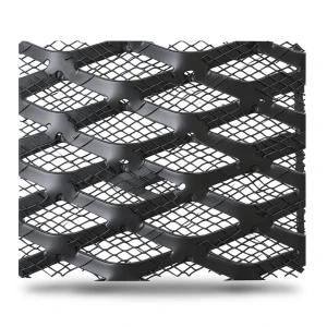Hot Rolled Black Steel Expanded Metal Mesh Thickness 1.2 mm Width 1.22 m Length 4 m