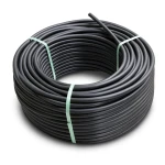 HDPE Plastic Coil Pipe PN 9.9 Bar PE 100 OD 140 mm SDR 13.6 Black