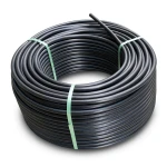 HDPE Plastic Coil Pipe PN 9.9 Bar PE 100 OD 160 mm SDR 13.6 Black