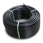HDPE Plastic Coil Pipe Nominal Pressure 12.5 Bar PE 100 OD 20 mm SDR 11 Black