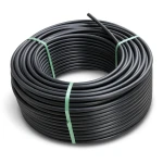 HDPE Plastic Coil Pipe Nominal Pressure 12.5 Bar PE 100, 32 mm SDR 11 Black