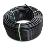 HDPE Plastic Coil Pipe Nominal Pressure 12.5 Bar PE 100 OD 63 mm SDR 11 Black