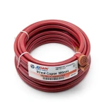 Stranded Copper Wire 300mm2 Conductor, 450/750V, PVC Insulation, Red | Jeddah Cables Company