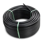 HDPE Plastic Coil Pipe PN 12.5 Bar PE 100 90 mm SDR 11 Black