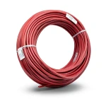 Stranded Copper Electric Wire 400mm, 450/750V, PVC Insulation, Red | Jeddah Cables Company
