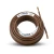 Stranded Copper Electric Wire CU/PVC 4mm2, 450/750V, Brown | Jeddah Cables Company - Image 1