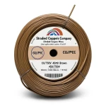 Stranded Copper Electric Wire CU/PVC, 16mm, 450/750V, Brown | Jeddah Cables Company