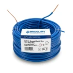 CU/PVC Stranded Electric Wire 1.5mm2 450/750V Blue | Jeddah Cables Company