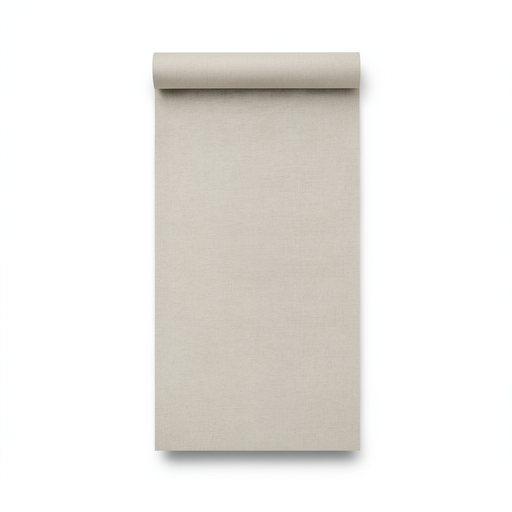 Italian Wallpaper Plain Design Beige Color, Size 10mx1.06m, Model 72921