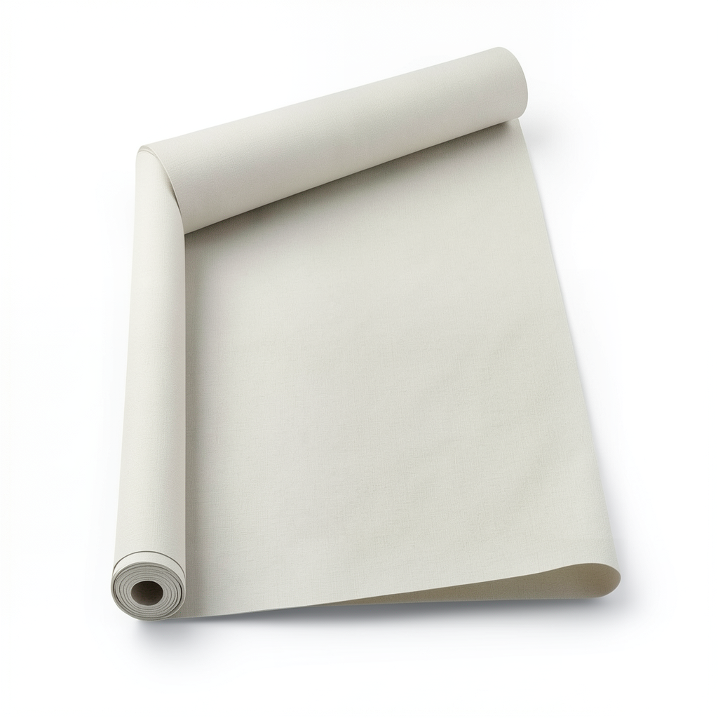 Italian Wallpaper Light Beige Plain Design, Size 10m x 1.06m, Model 72922
