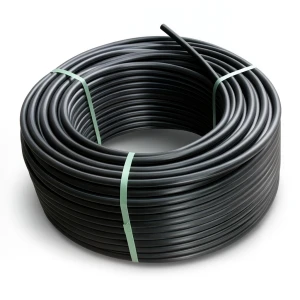 HDPE Plastic Coil Pipe Nominal Pressure 9.9 Bar PE 100 OD 32 mm SDR 13.6 Black