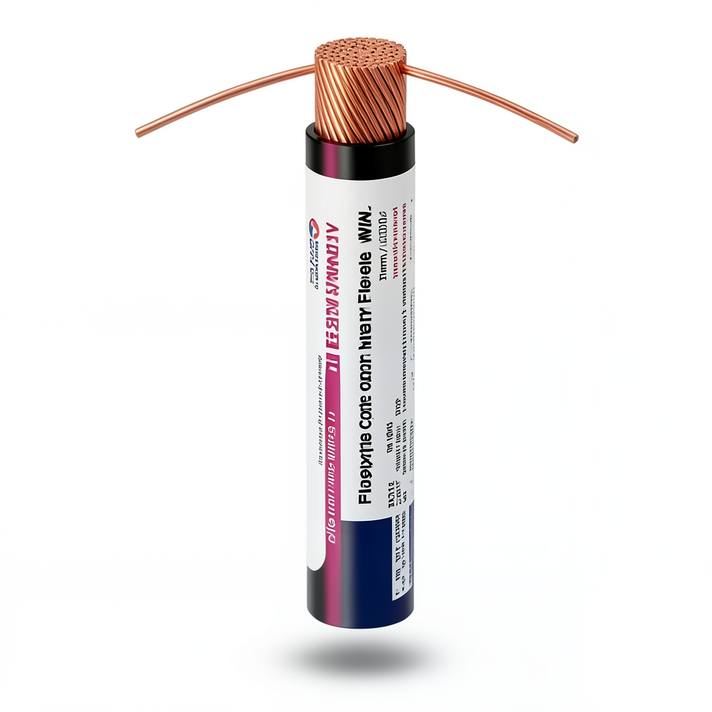 Copper Flexible Wire 0.75mm², 300/500V, PVC Insulation, 300ft Length | Al Fanar