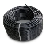 HDPE Plastic Coil Pipe PN 9.9 Bar PE 100 50 mm SDR 13.6 Black