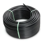 HDPE Plastic Coil Pipe PN 9.9 Bar PE 100 OD 63 mm SDR 13.6 Black