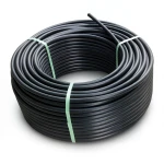 HDPE Plastic Coil Pipe Nominal Pressure 9.9 Bar PE 100 OD 110 mm SDR 13.6 Black