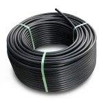 HDPE Plastic Coil Pipe Nominal Pressure 9.9 Bar PE 100 125 mm SDR 13.6 Black