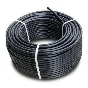 لفة أنابيب بلاستيك HDPE ضغط 9.9 بار PE 100 قطر خارجي 140 مم SDR 13.6 أسود