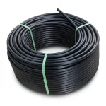HDPE Plastic Coil Pipe Nominal Pressure 12.5 Bar PE 100, 32 mm SDR 11 Black