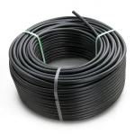 HDPE Plastic Coil Pipe PN 12.5 Bar PE 100 OD 40 mm SDR 11 Black